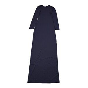 CHAM The Elle Long Dress in Navy